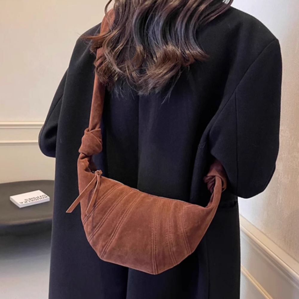 NUJIO Suede Cross Body Bag - Small