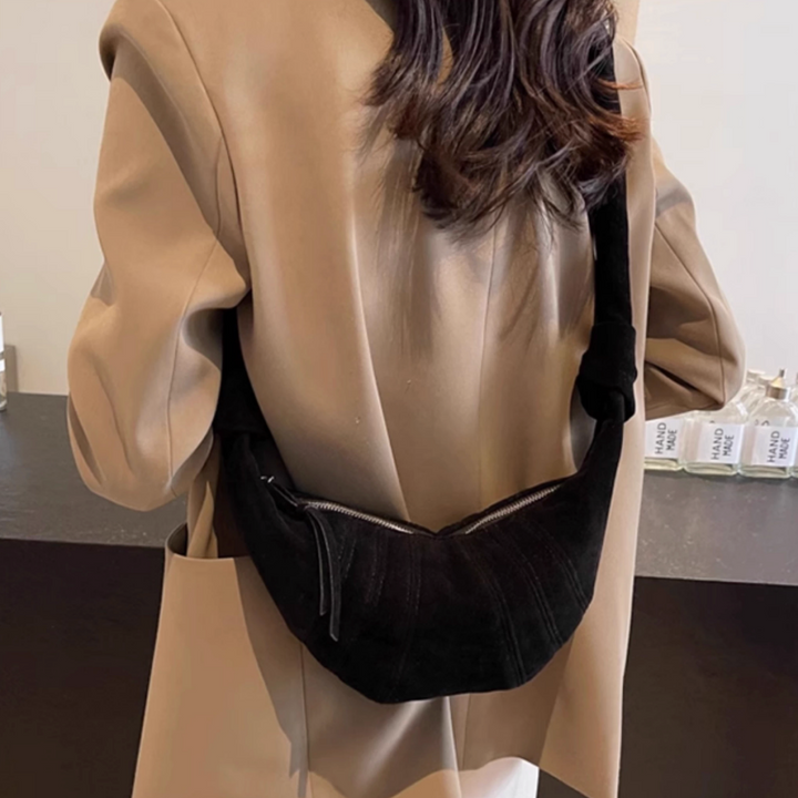 NUJIO Suede Cross Body Bag - Small