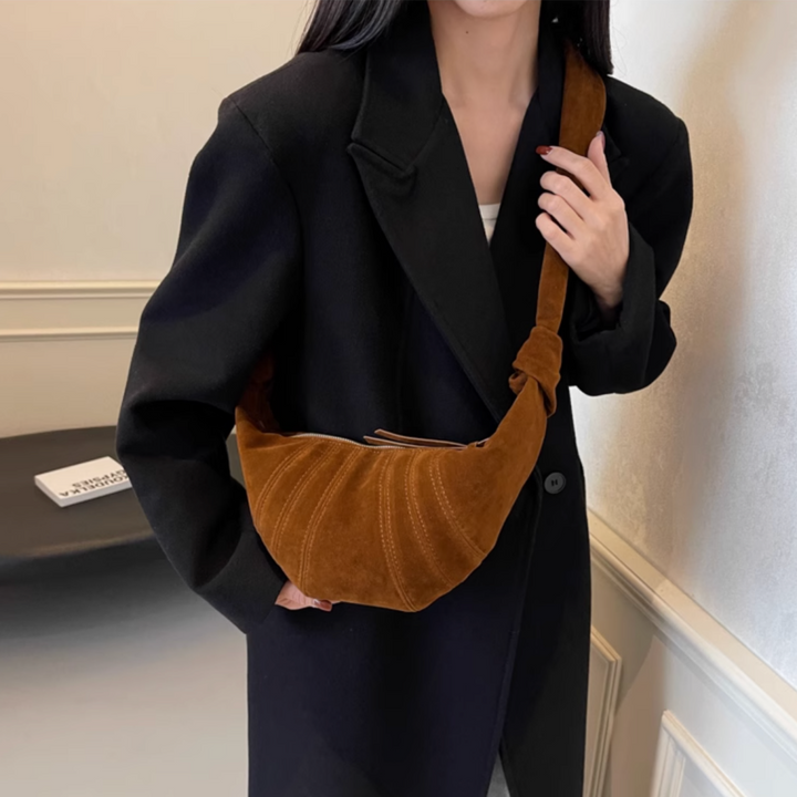 NUJIO Suede Cross Body Bag - Small