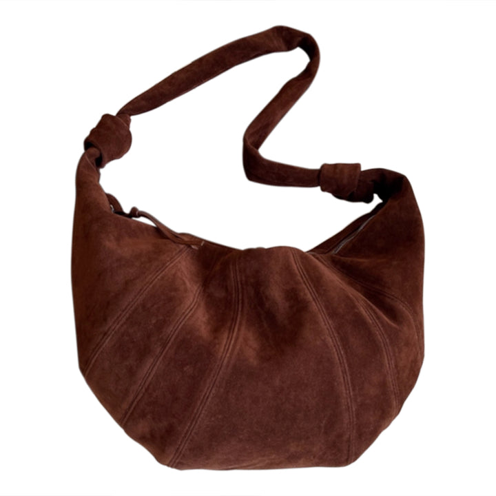 NUJIO Suede Cross Body Bag - Large