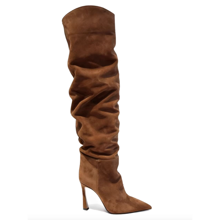 DITAU Stiletto Heel Knee High Boots