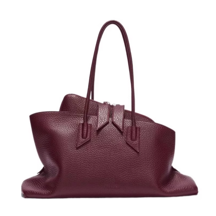 DARLN Lychee Leather Tote Bag - Large