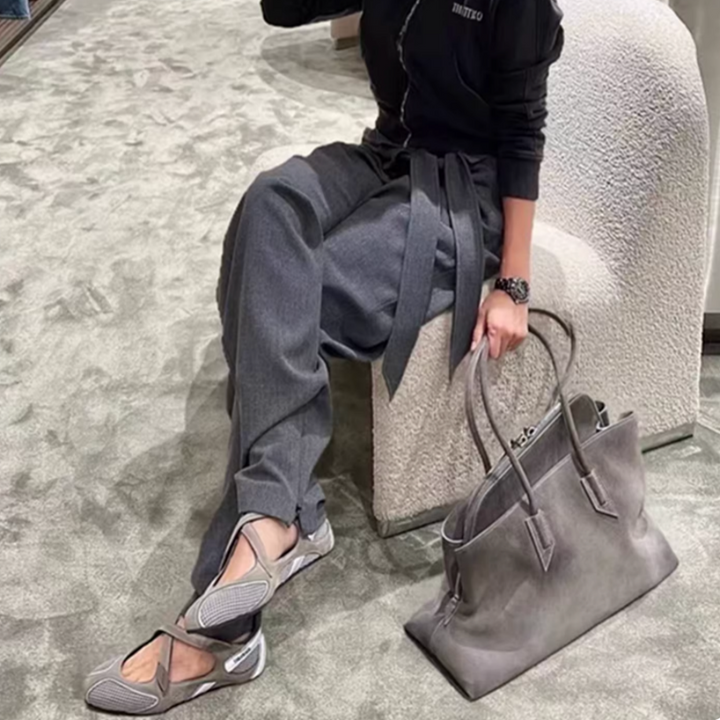 DARLN Suede Tote Bag - Large