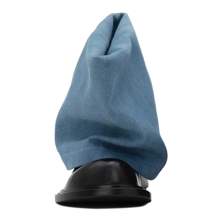 YUNTO Leather Ankle Boots