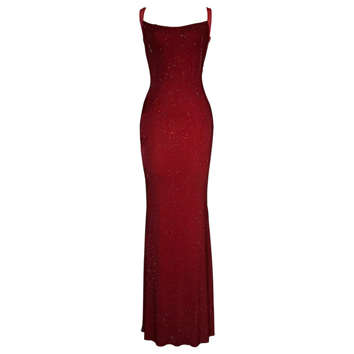 TNZUA Slip Evening Dress Gown