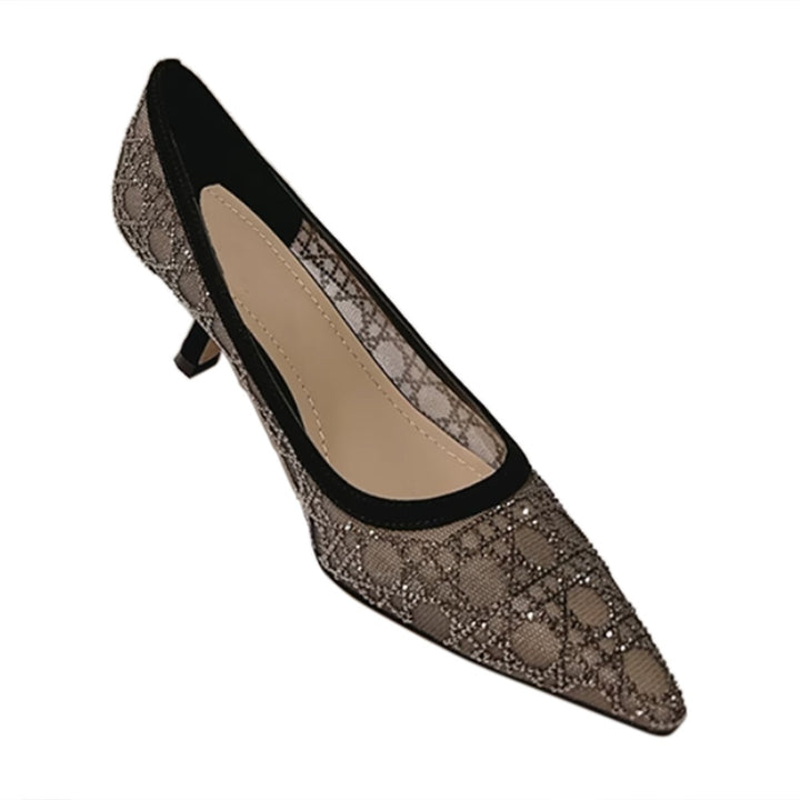 FAHMY Kitten Heel Pumps