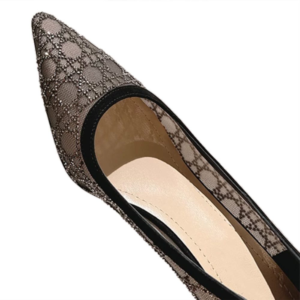 FAHMY Kitten Heel Pumps