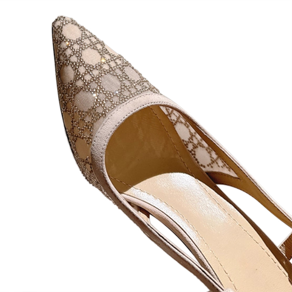 FAHMY Kitten Heel Sandals