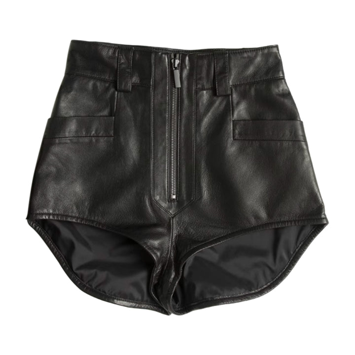 MIAYP Leather Shorts