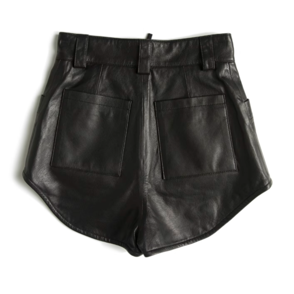 MIAYP Leather Shorts