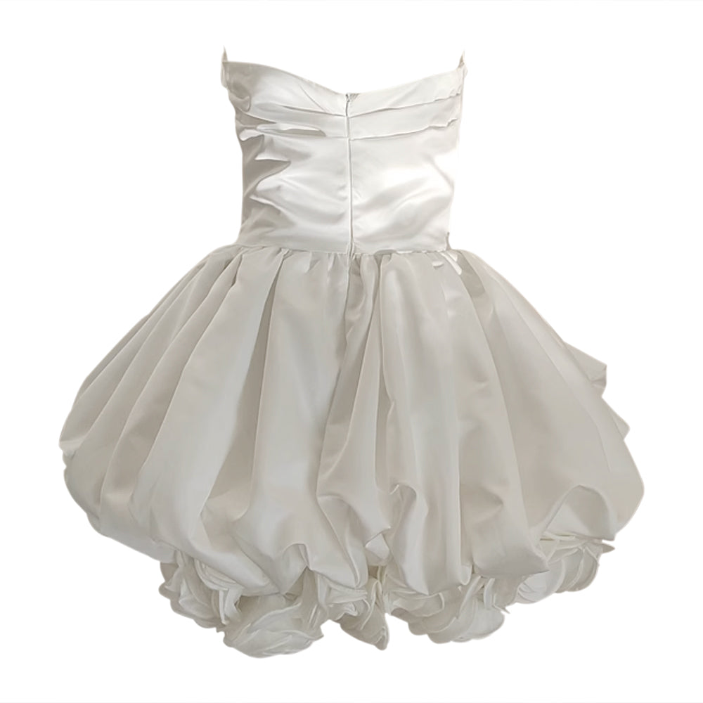 PEQUN Tube Mini Evening Dress Gown