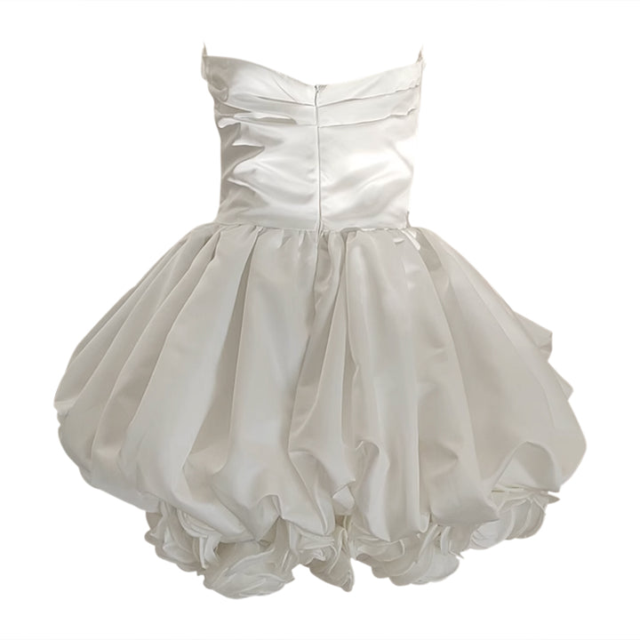 PEQUN Tube Mini Evening Dress Gown