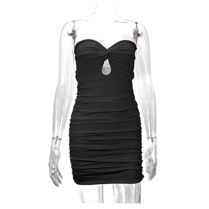 LAEIF Tube Mini Evening Dress Gown