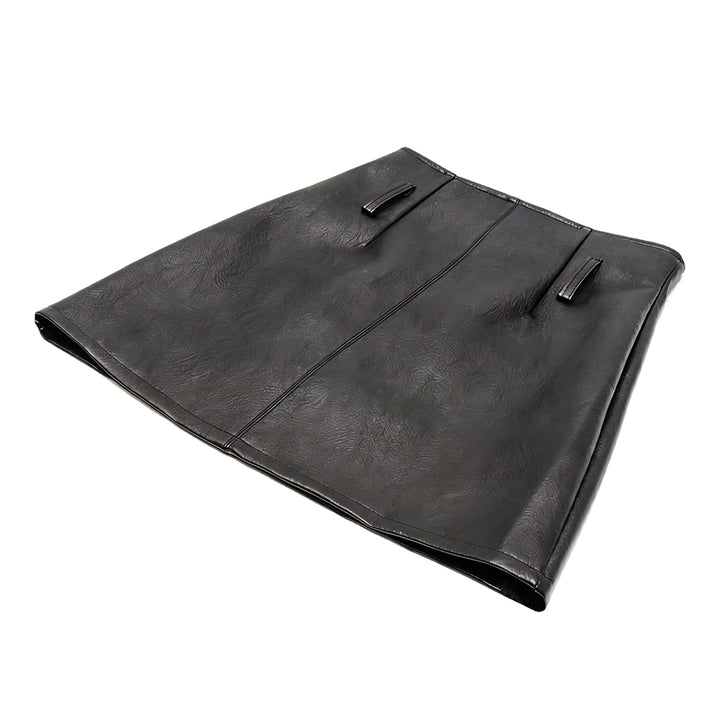 DAONE Leather Mini Skirt
