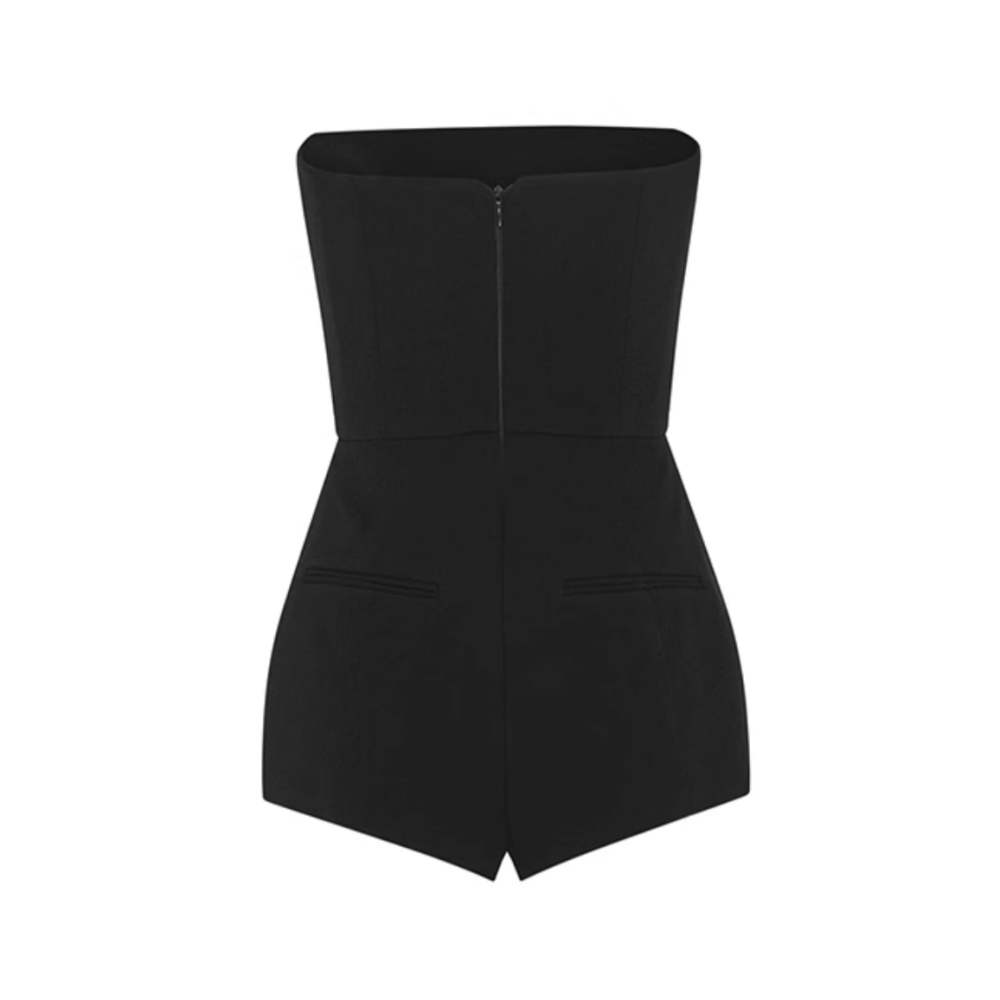 TIGUH Tube Jumpsuit Shorts