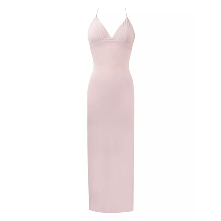 SUAIE Backless Evening Dress Gown