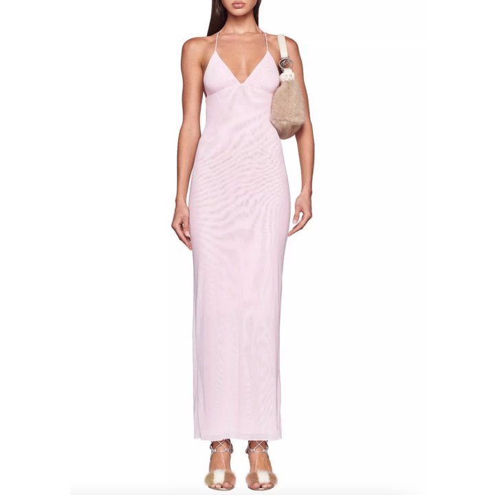 SUAIE Backless Evening Dress Gown