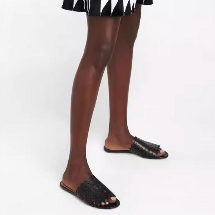 BISEO Cut Out Slippers Slides