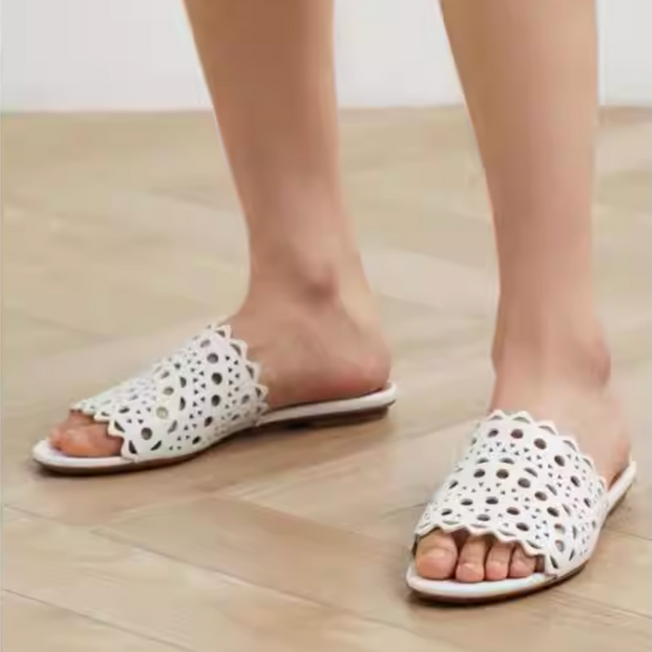 BISEO Cut Out Slippers Slides
