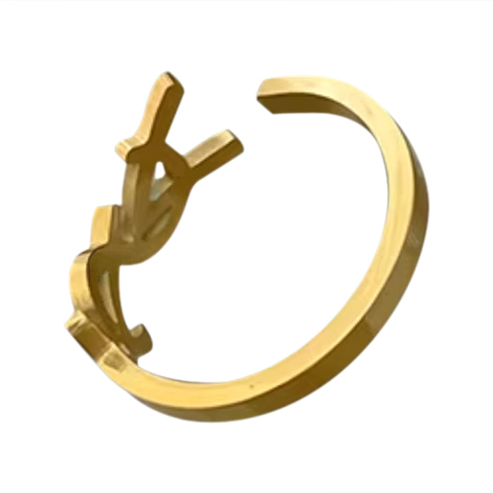 SUOGU Letter Stud Ring