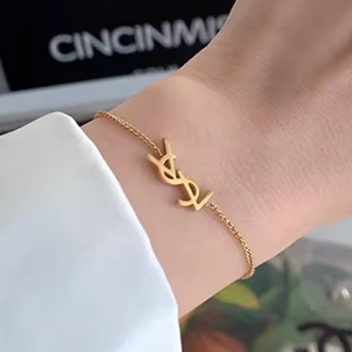 SUOGU Letter Stud Bracelet