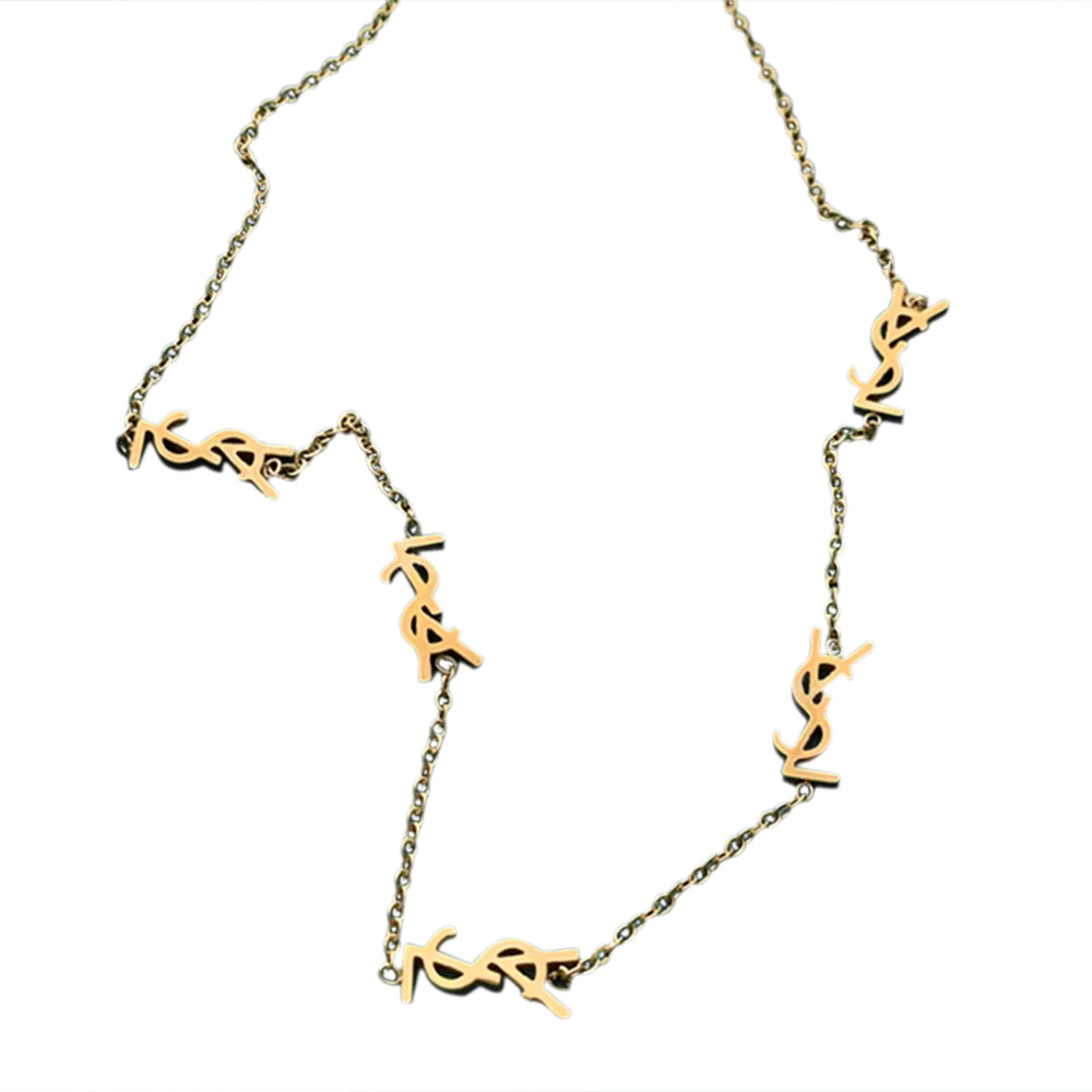 SUOGU Letter Stud Necklace