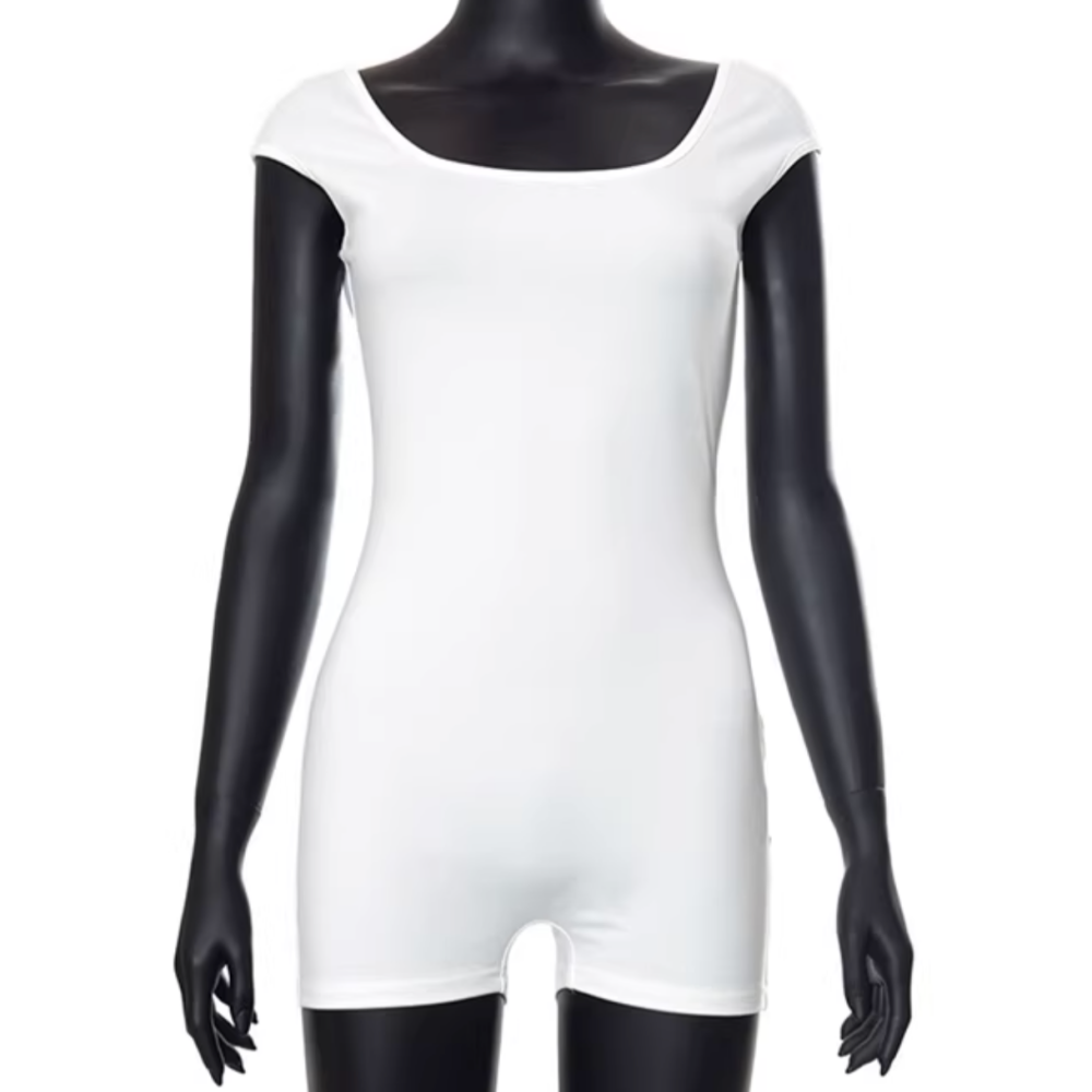 BOTUN Backless Jumpsuit Shorts