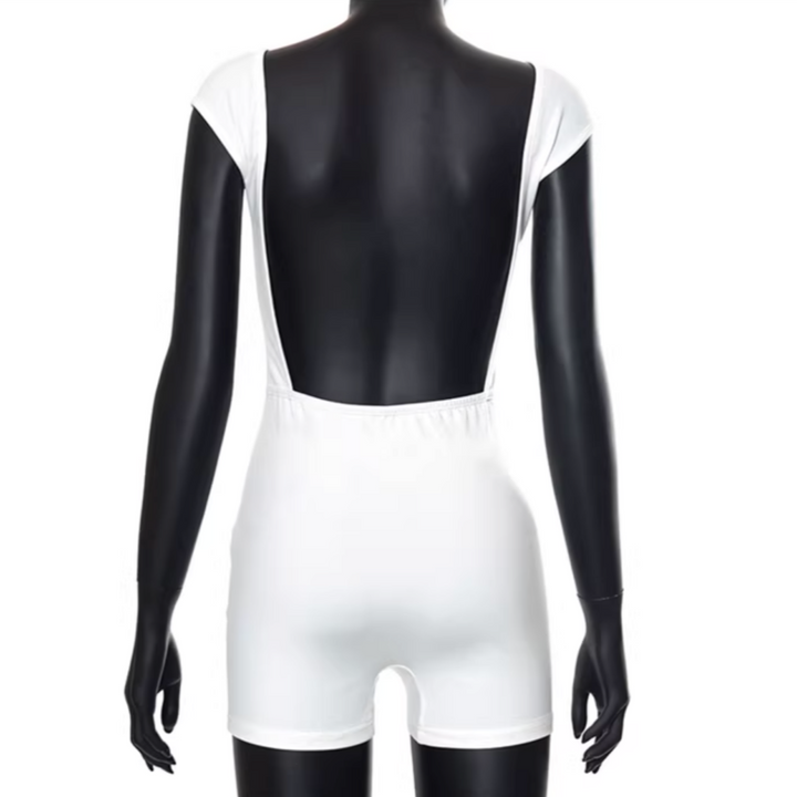 BOTUN Backless Jumpsuit Shorts