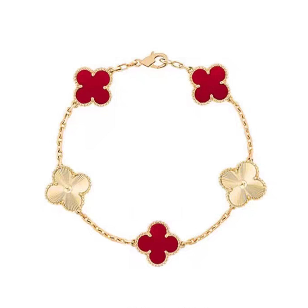 SIYEO Four-Leaf Clover Bracelet