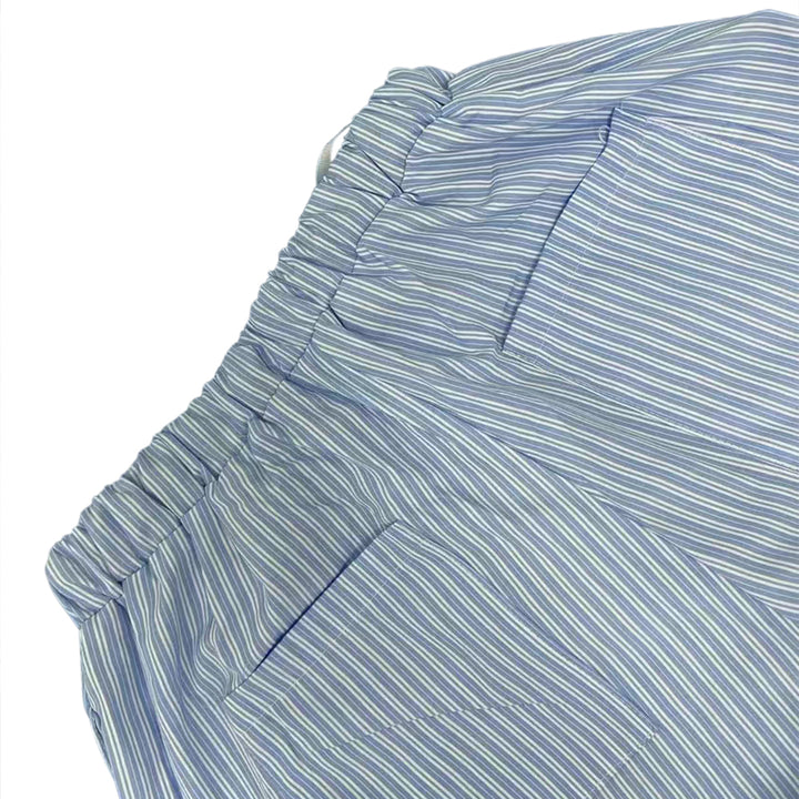 TUDIK Striped Casual Pants