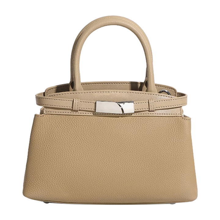 YQFBC Leather Tote Bag