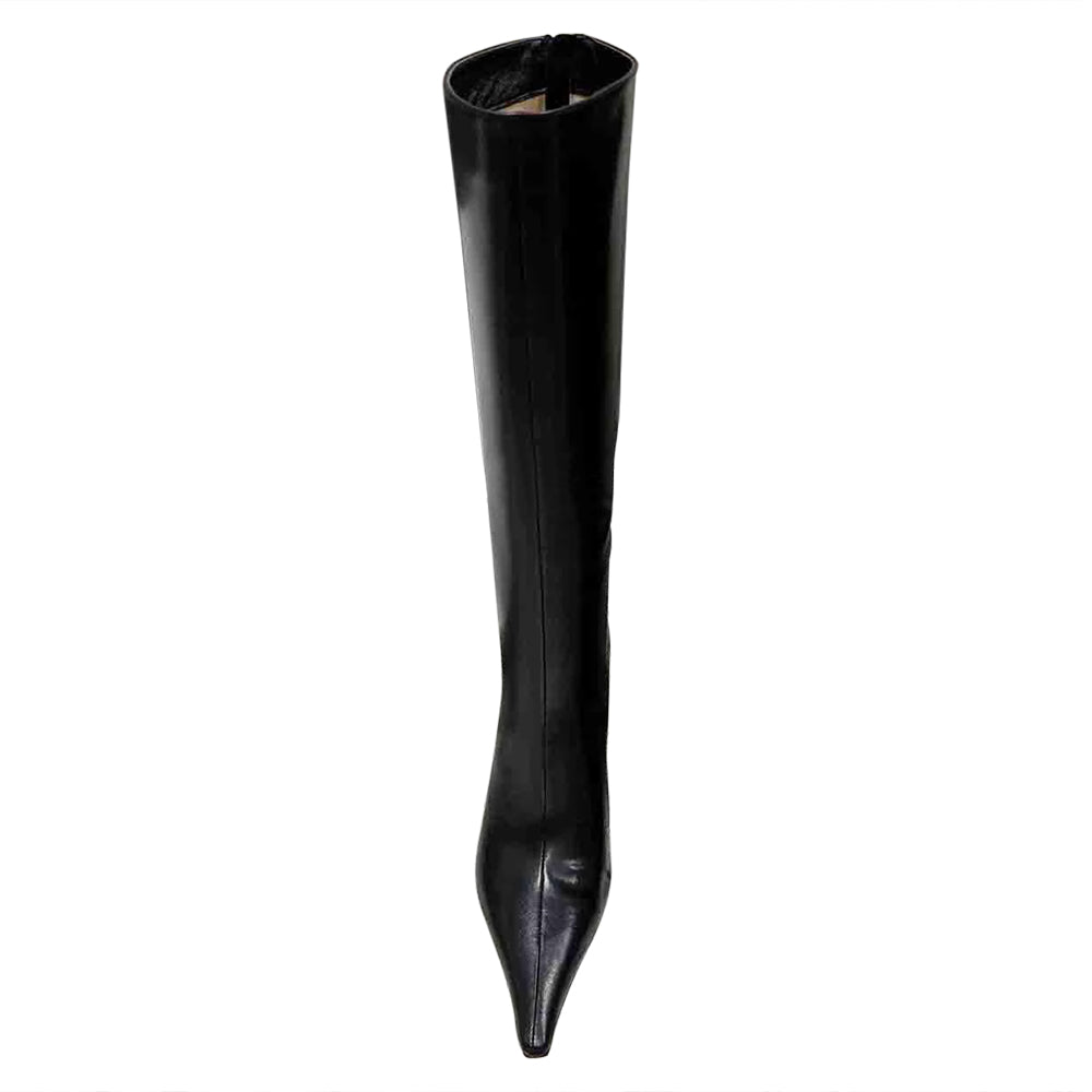 CHDUN Leather Knee High Boots