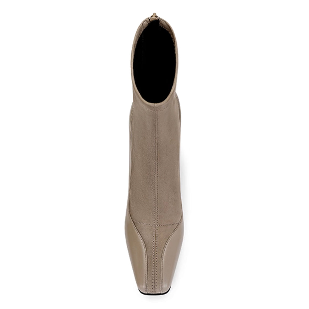 ROYTM Suede Block Heel Ankle Boots - 6 CM