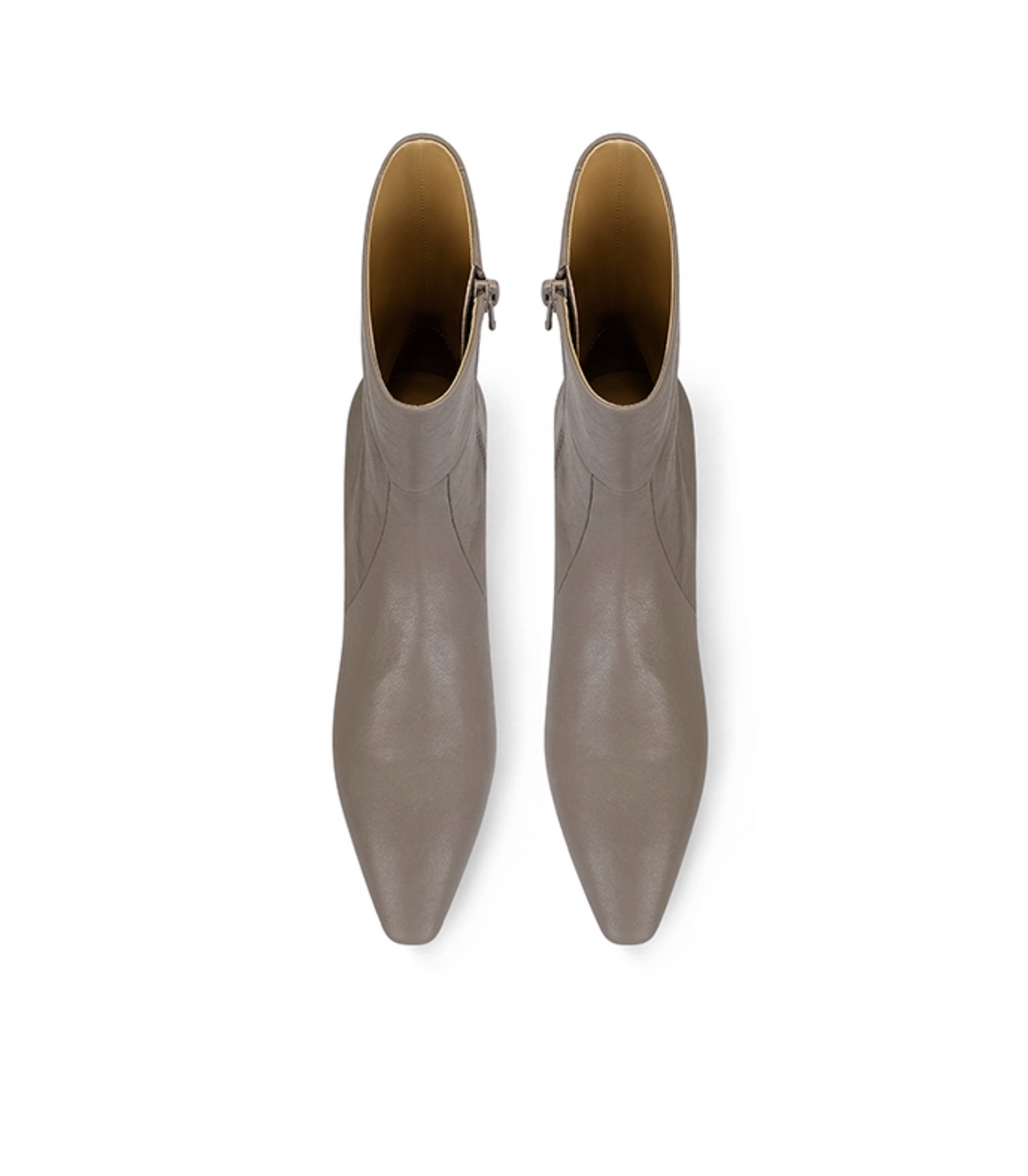 UMTIN Leather Flat Ankle Boots