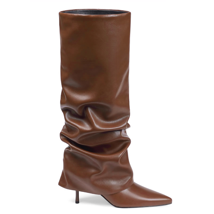 CHUMY Leather Knee High Boots