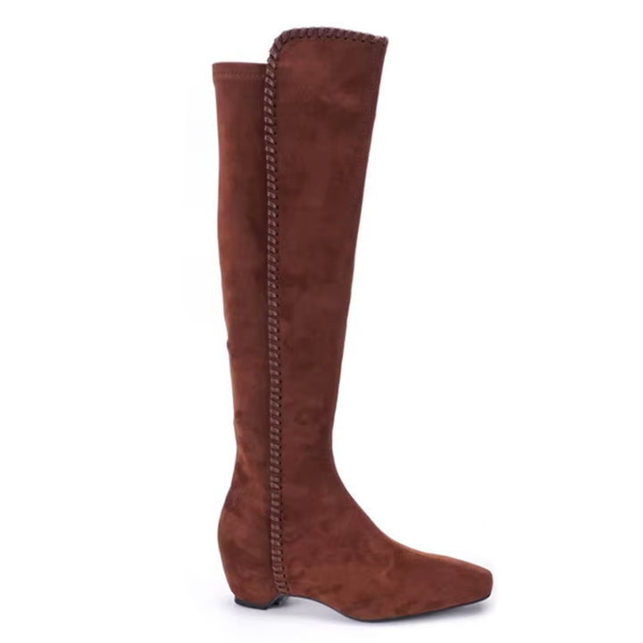FTTLS Suede Knee High Boots