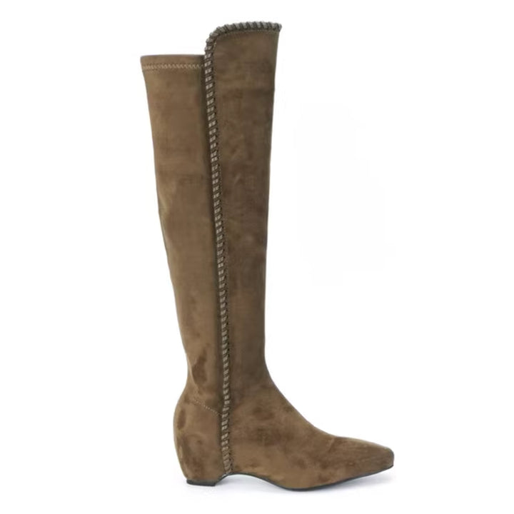 FTTLS Suede Knee High Boots