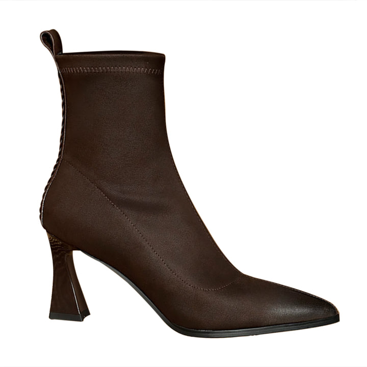 JTXCG Block Heel Ankle Boots