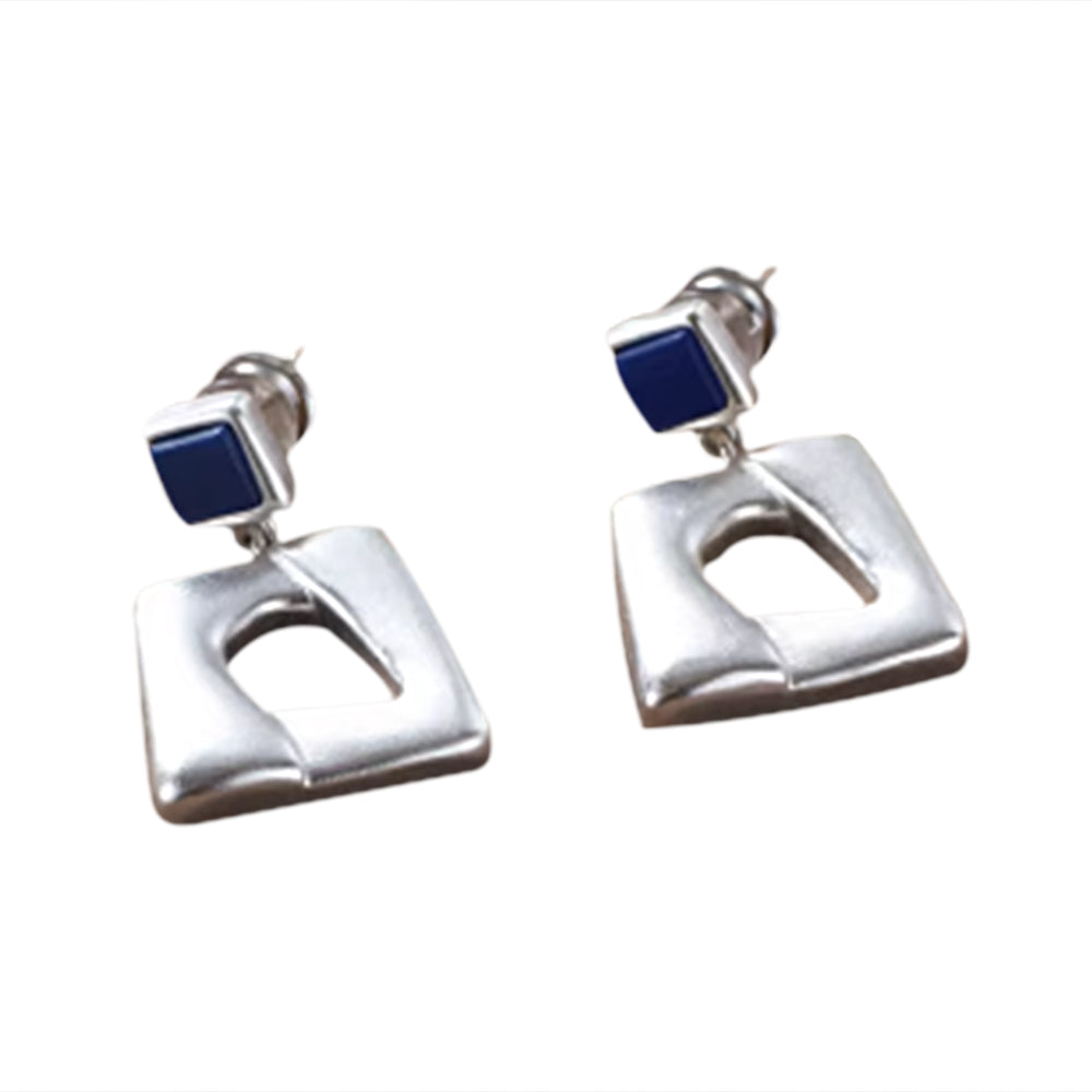 CIBOM Irregular Square Earrings - Pair