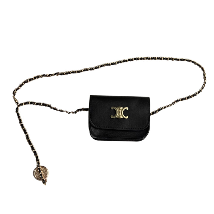 XIOFN Leather Waist Belt Bag - Medium