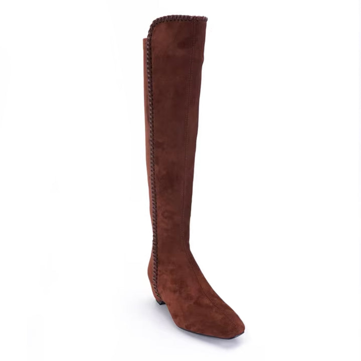 FTTLS Suede Knee High Boots