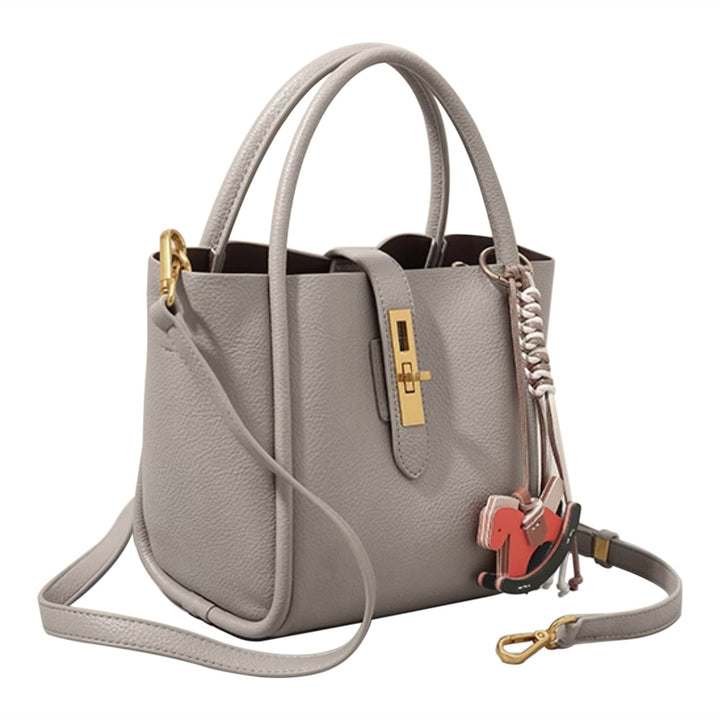 GJDKB Leather Bucket Bag