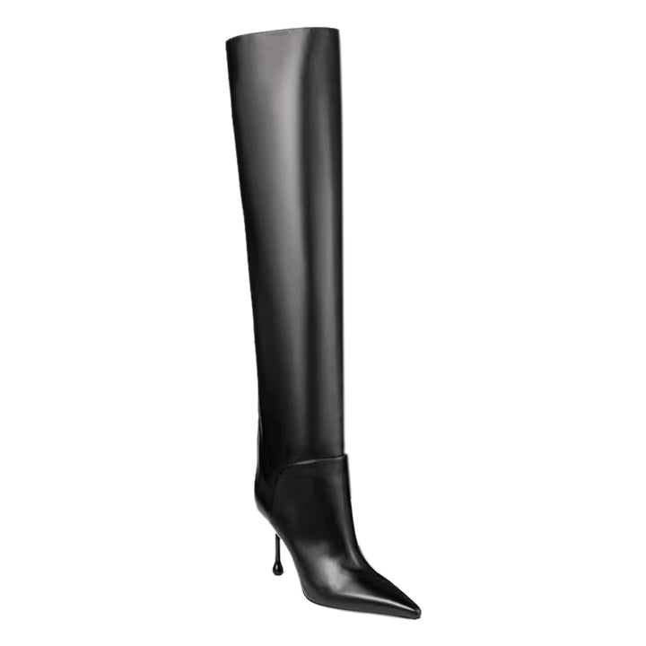 ROEVM Stiletto High Heel Knee High Boots