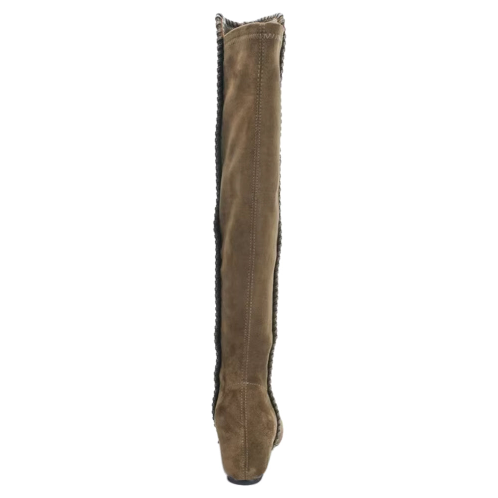 FTTLS Suede Knee High Boots