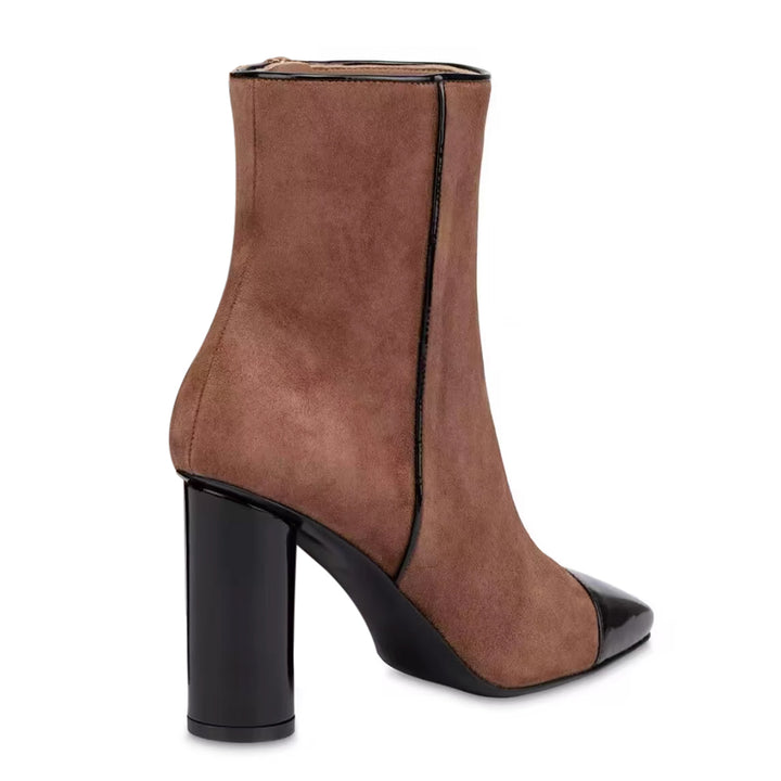 JPCGX Block Heel Ankle Boots