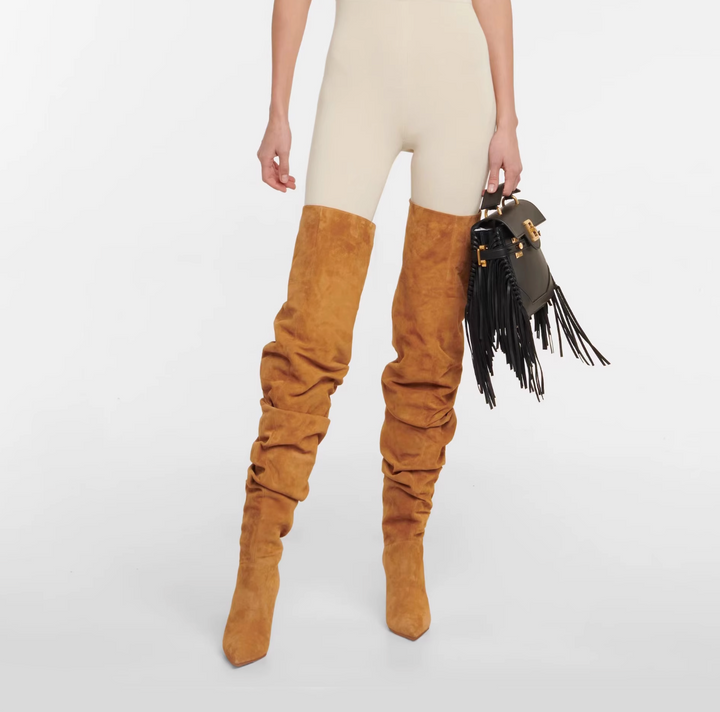 VTORAN Stiletto High Heel Over The Knee Boots