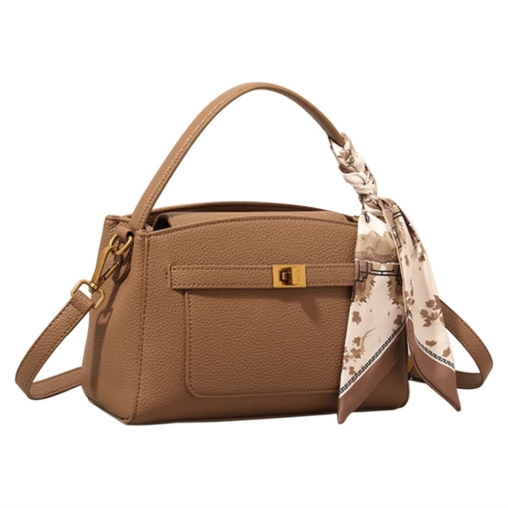 SJXPB Metal Lock Tote Bag