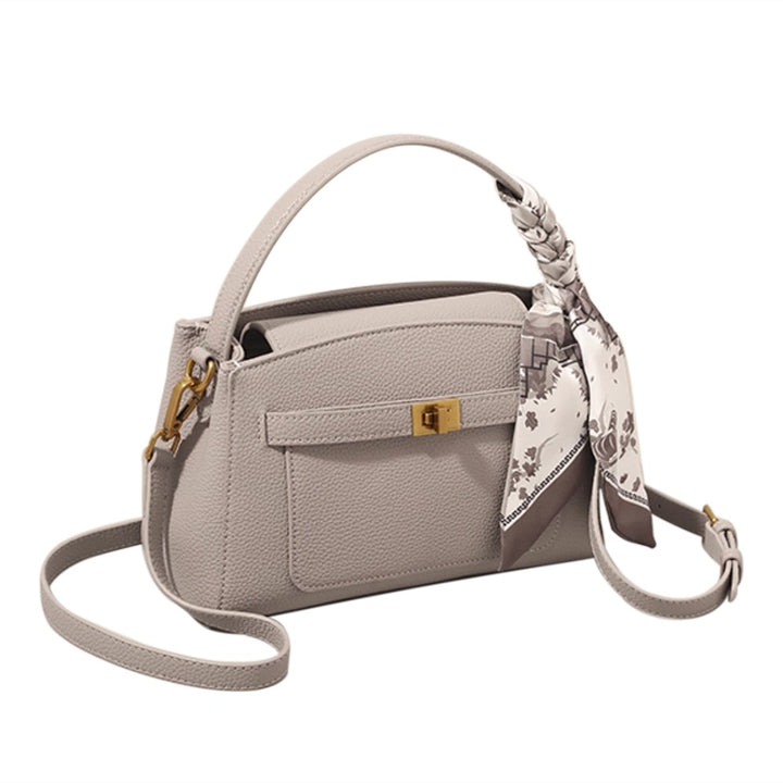 SJXPB Metal Lock Tote Bag
