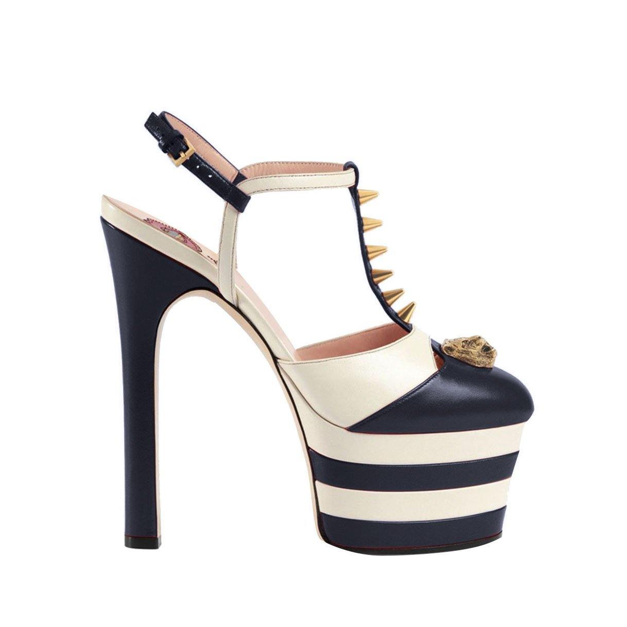MICHAEL Michael Kors XENIA ANKLE STRAP - Platform heels - black -  Zalando.co.uk