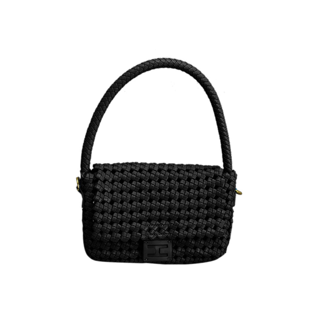 HETTE Braided Leather Tote Bag